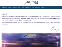 Tablet Screenshot of jonrivas.com